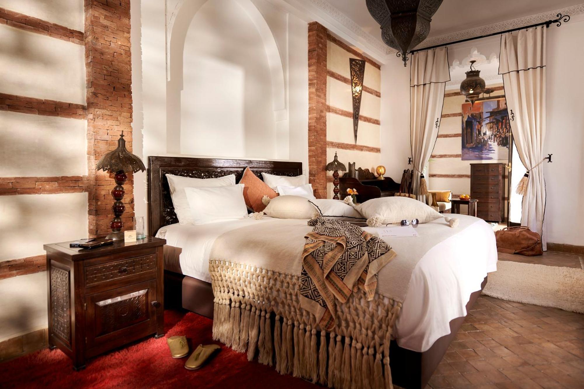 马拉喀什 达而阿曼扎摩洛哥传统庭院住宅旅馆酒店 外观 照片